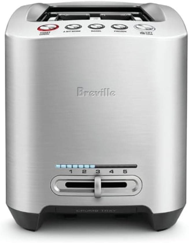 Breville BTA820XL Die-Cast Smart Toaster, 2 Slice, Brushed Stainless Steel - image 1 of 1