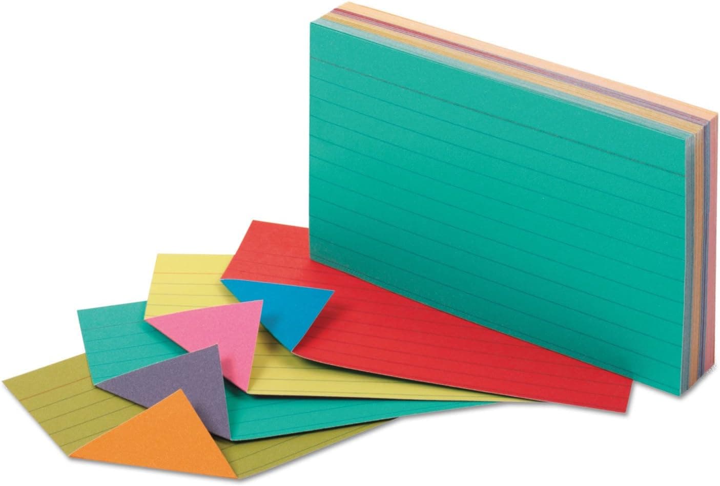 Oxford Extreme Index Cards, 3 x 5 Inches, Assorted Colors, 100 per pack (04736) - image 1 of 1
