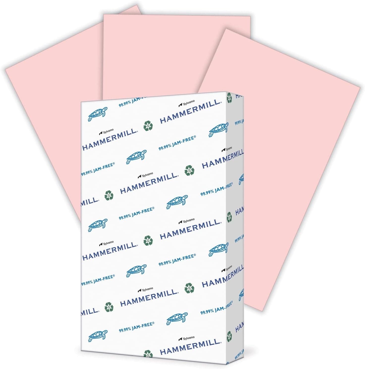 International Paper Company 103390 Multipurpose Paper, 20lb., 8-1/2-Inch x14-Inch, Pink - image 1 of 1