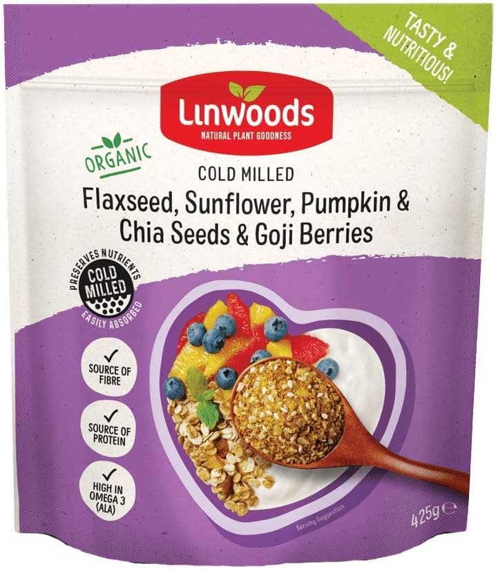 Linwoods Organic Milled Flaxseed, Sunflower, Pumpkin, Sesame Seeds and Goji Berries 425g - image 1 of 1