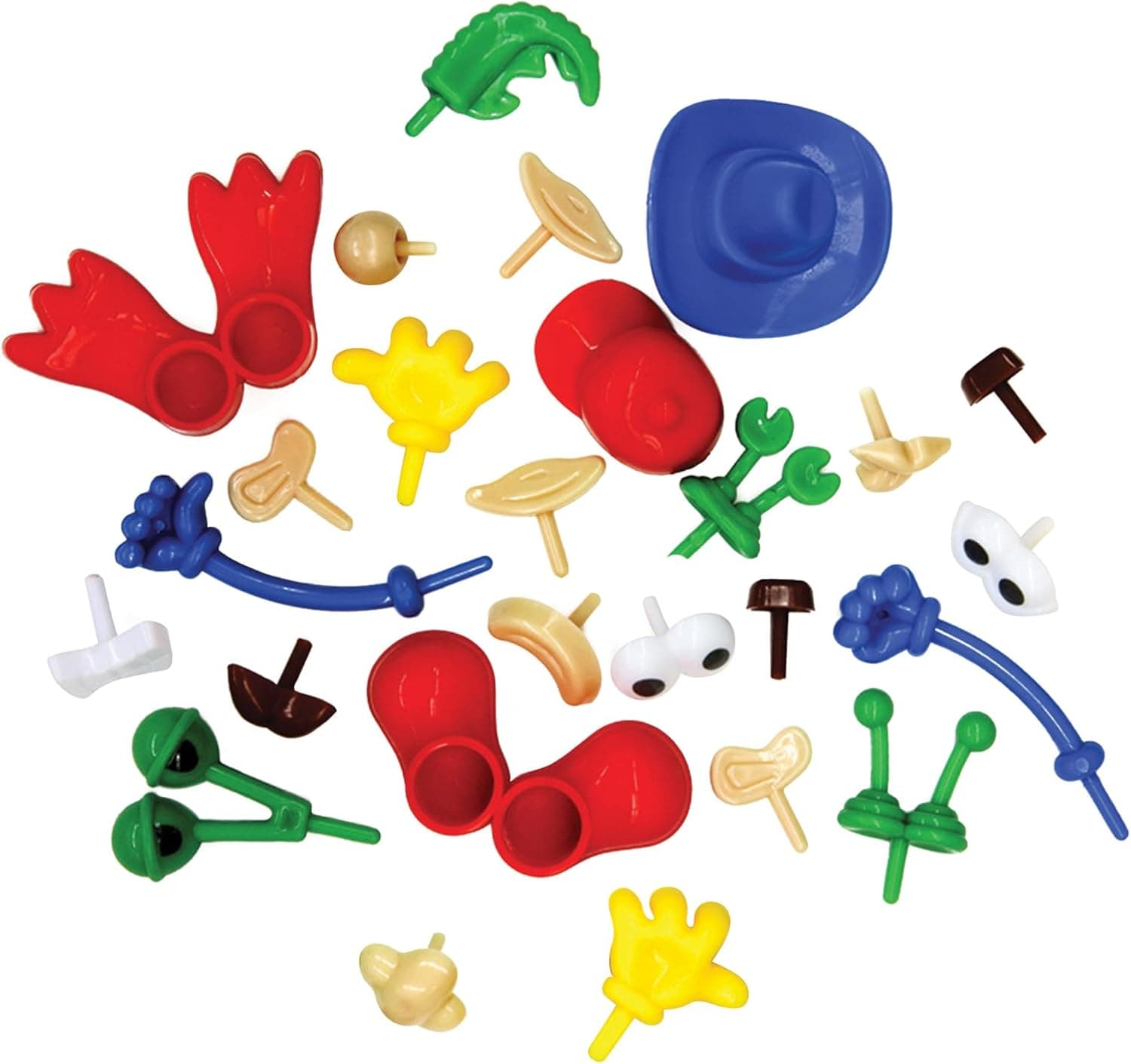 Creativity Street Modeling Dough and Clay Body Parts, Assorted - image 1 of 1