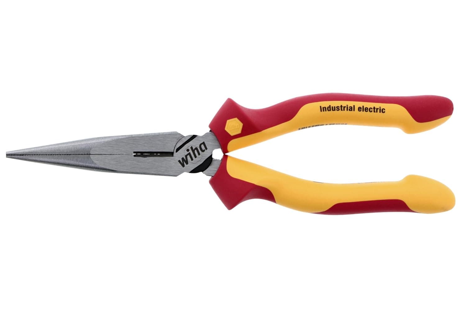 Wiha 32923 8-Inch Insulated Industrial Long Nose Pliers - image 1 of 1