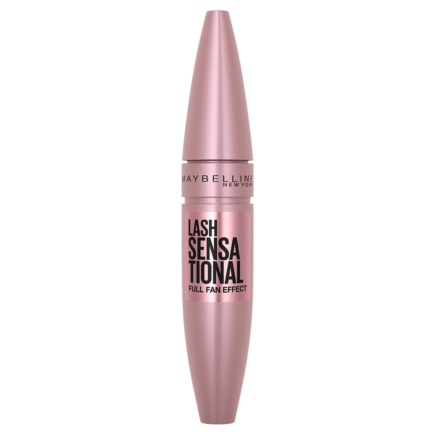 Maybelline Lash Sensational Washable Mascara, Lengthening and Volumizing for a Full Fan Effect, Blackest Black, 1 Count - image 1 of 1