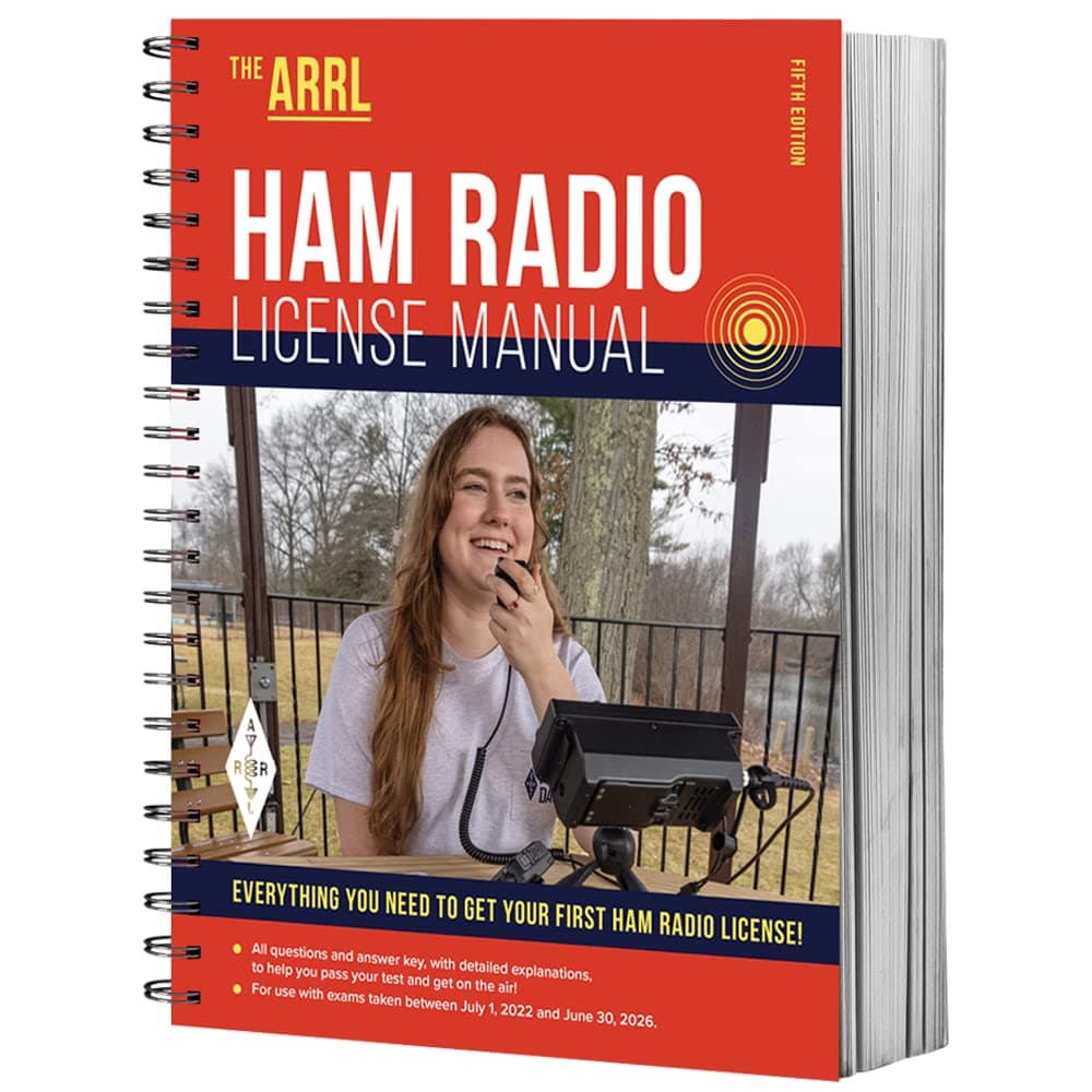 ARRL Ham Radio License Manual 5th Edition – Complete Study Guide with Question Pool to Pass the Technician Class Amateur Radio Exam - image 1 of 1