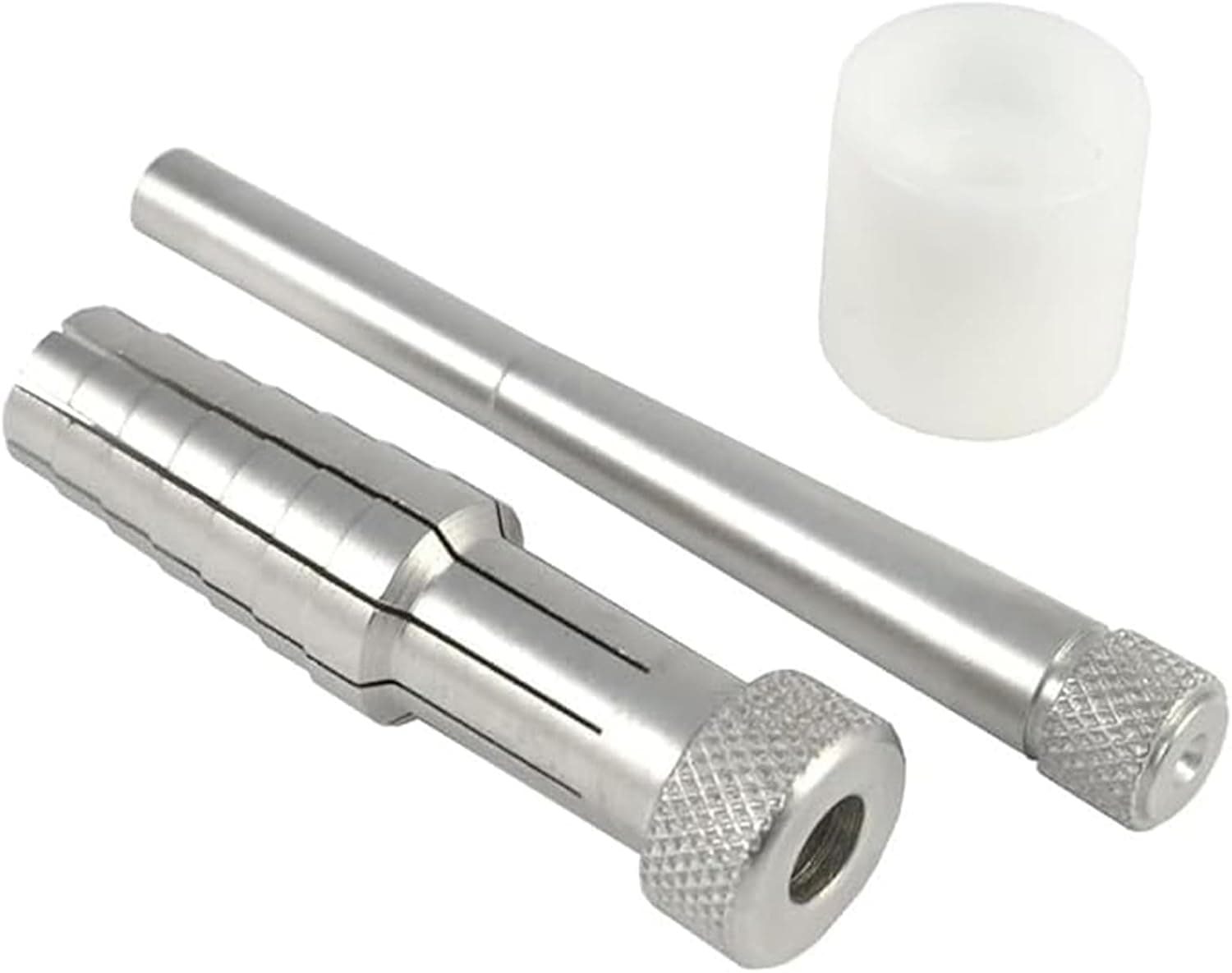 RAHISH TOOLS Ring Stretcher with Mandrel & Nylon Base - Professional Jewelry Ring Sizer Tool, Band Resizer for Silver & Gold, Ring Expander & Sizing Kit - 6-1/2 Inches Stainless Steel Ring Enlarger