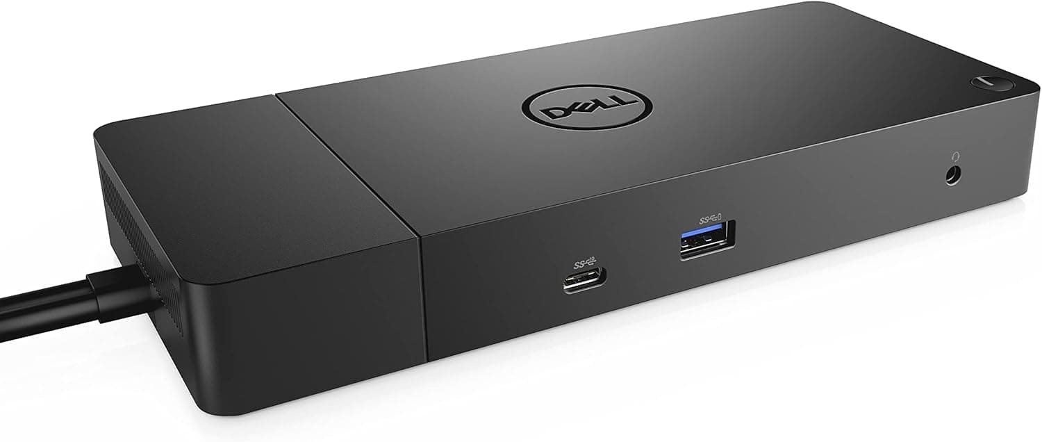 Dell WD19 180W Docking Station (130W Power Delivery) USB-C, HDMI, Dual DisplayPort, Black - image 1 of 1