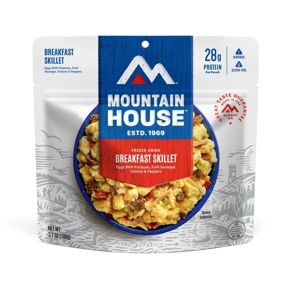 Mountain House Breakfast Skillet | Freeze Dried Backpacking & Camping Food | 2 Servings | Gluten-Free - image 1 of 1