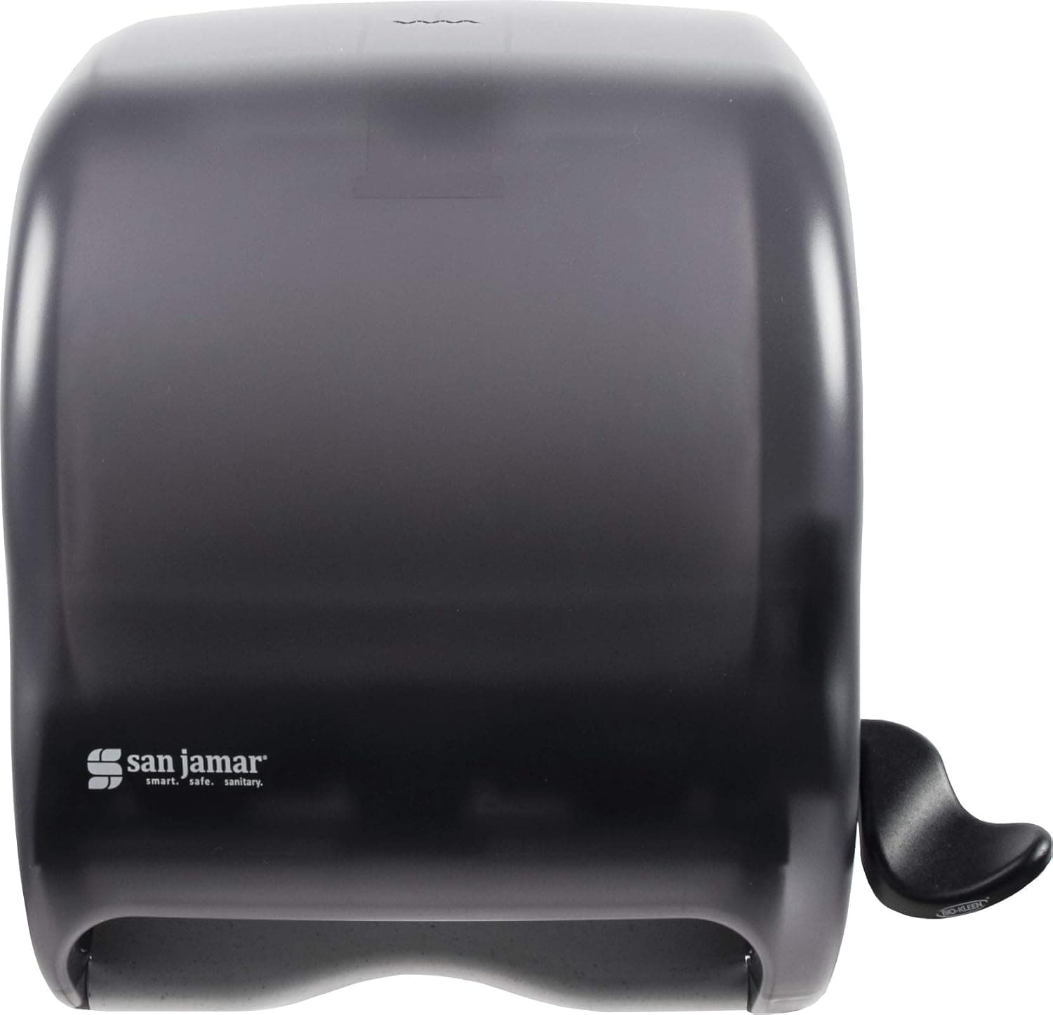 San Jamar Classic Element Paper Towel Dispenser Wall-Mounted Commercial Roll Dispenser, Fits All Core Sizes with Lever for Bathroom, Kitchens, and Restaurants, Plastic, Universal Paper, Black Pearl - image 1 of 1