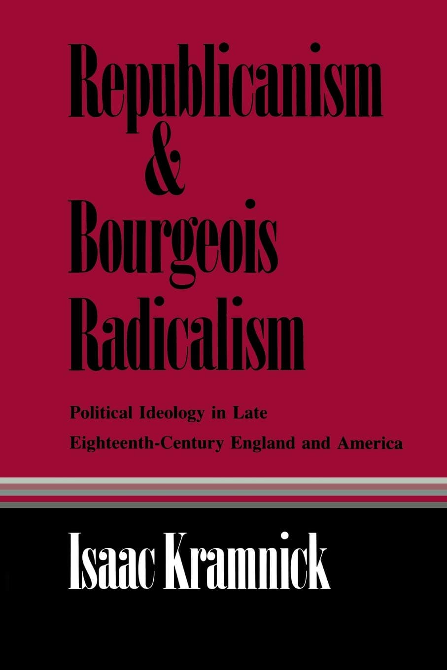 Republicanism and Bourgeois Radicalism: Political Ideology in Late Eighteenth-Century England and America - image 1 of 1