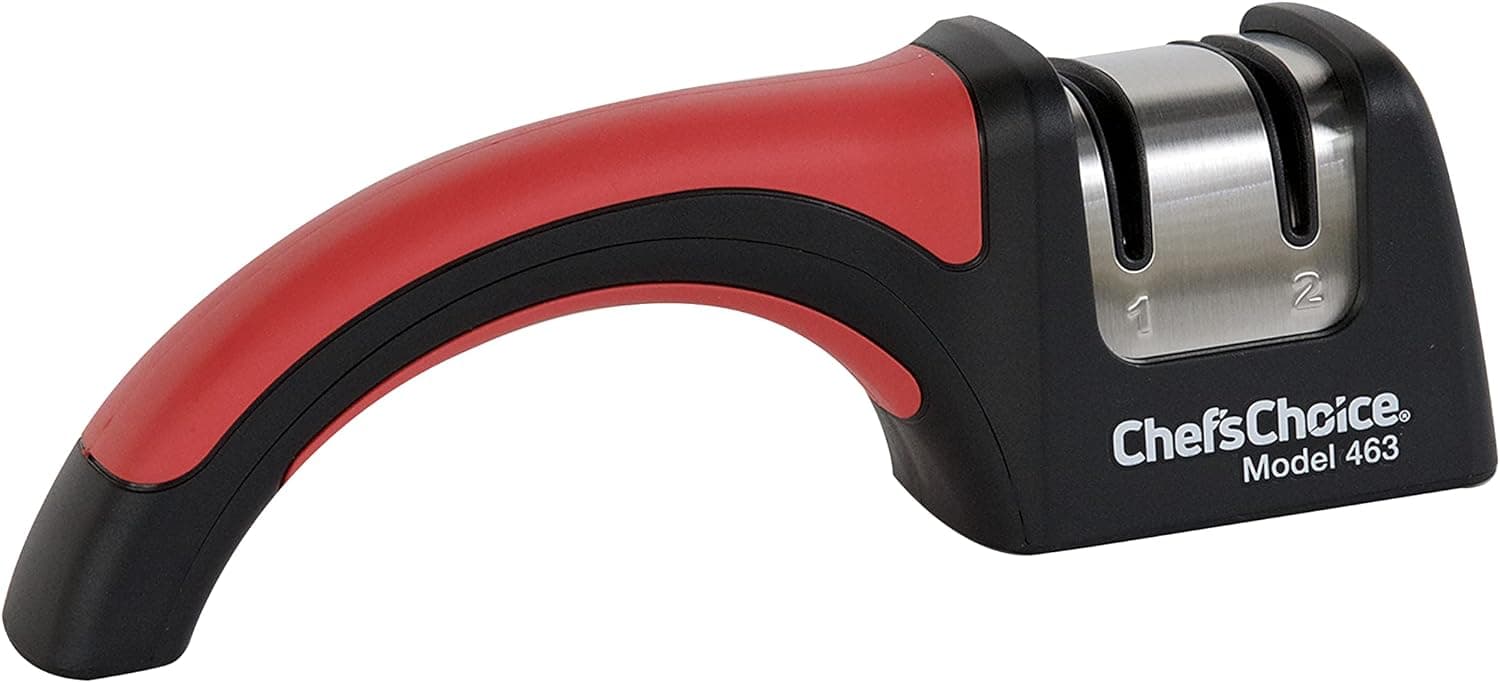 Chef'sChoice Professional Manual Knife Sharpeners Pronto Hone for 15-Degree Straight-Edge and Serrated Knives with Precise Angle Control & Compact Footprint, 2 Stage, Black - image 1 of 1