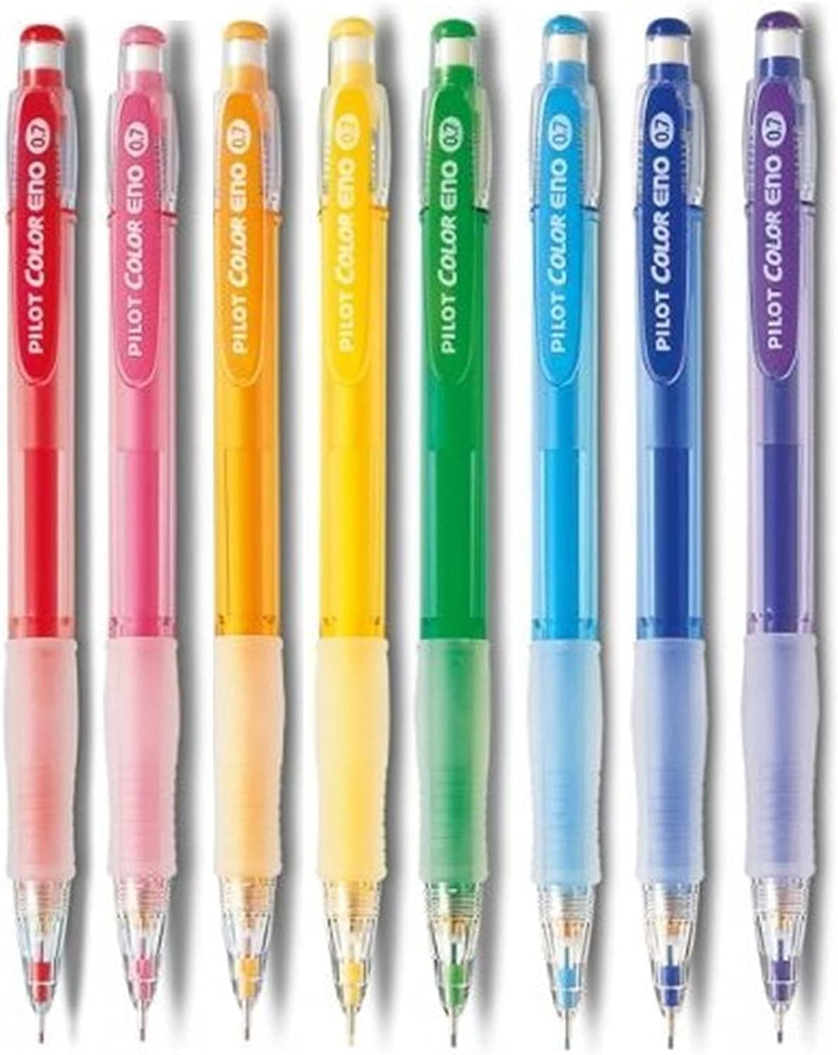 PILOT Color Eno 0.7mm Automatic Mechanical Pencil 8 Color Set - image 1 of 1