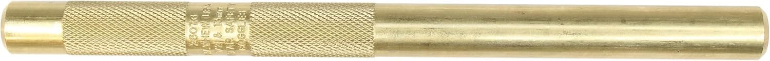 Mayhew Tools 25076 Brass Knurled Drift Punch, 1/2" - 13 mm x 7" - image 1 of 1
