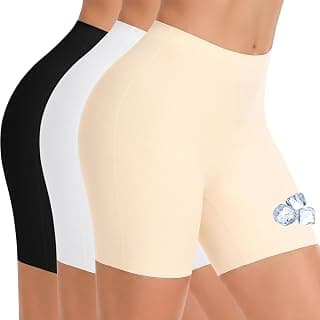 Slip Shorts for Under Dresses Women Smooth Anti Chafing Shorts - image 1 of 1