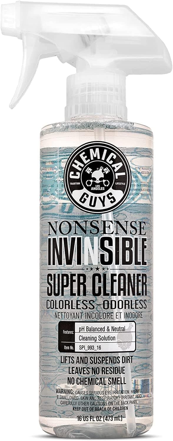 Chemical Guys Nonsense, Odorless Cleaner For Car Interior and Exterior All Purpose Cleaning Spray for Vinyl, Rubber, Plastic, Carpet, Upholstery, and Engine Bays Foaming Deep Cleaning Formula 16 oz - image 1 of 1
