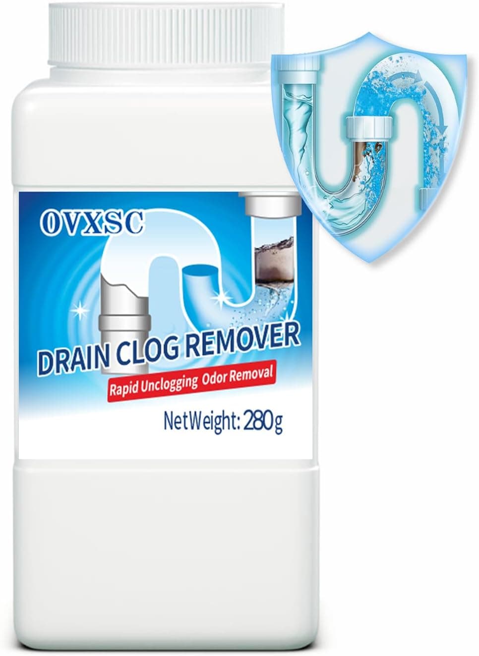 Drain cleaner, sink, kitchen, toilet, drain. Controls odors and breaks down grease, paper, fat and oil in sewers, septic tanks and grease traps - image 1 of 1