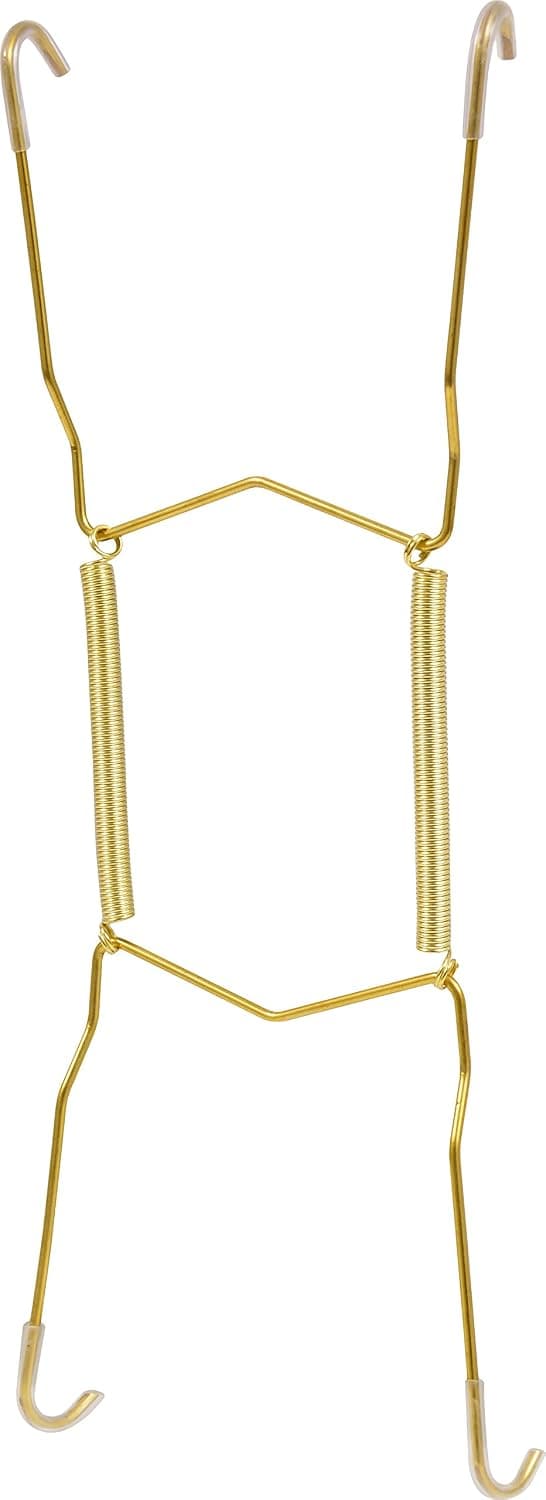 Hillman 122052 Plate Hanger, 8-11 Inch, Brass - image 1 of 1