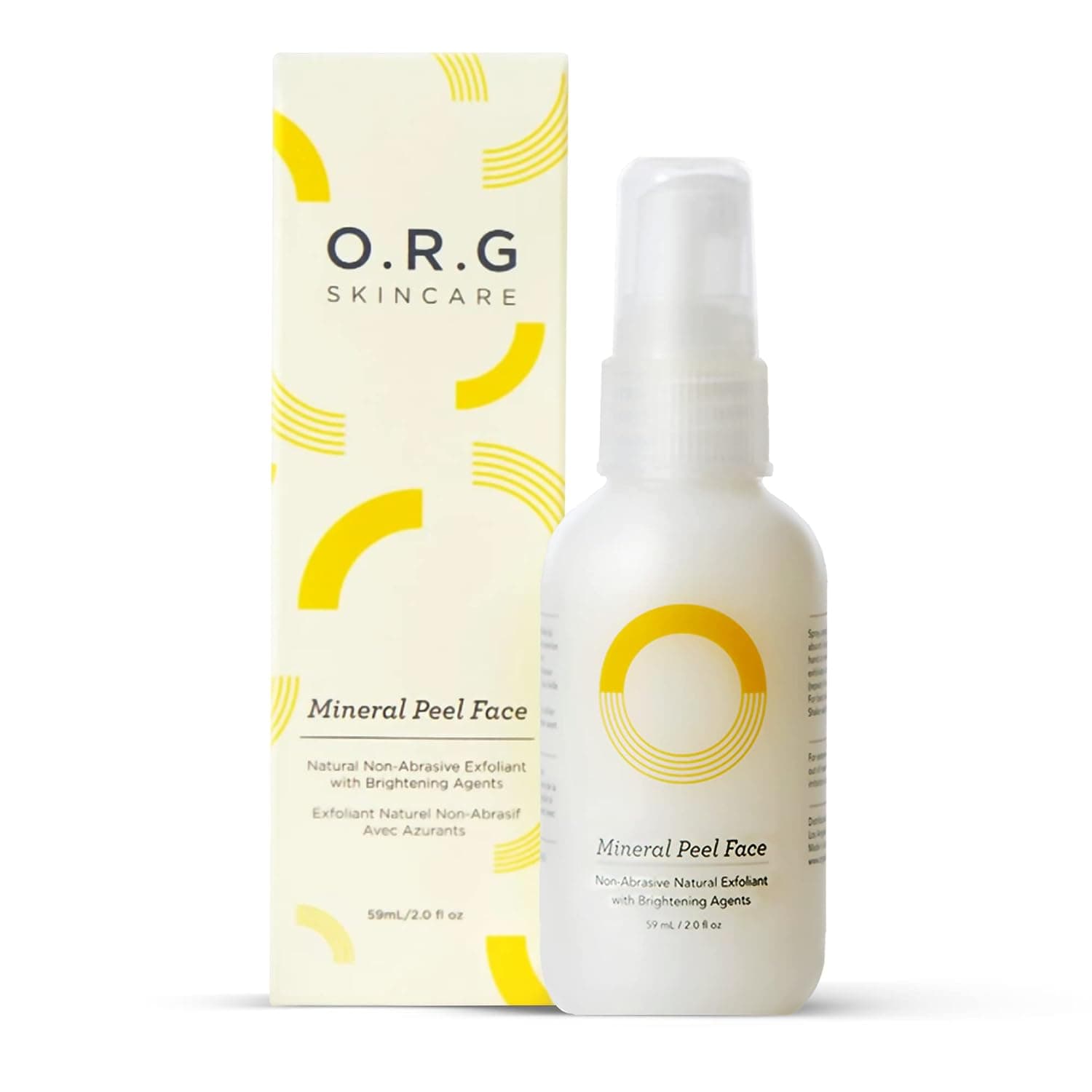 ORG Peel Off Face Cleanser for Gentle Exfoliation and Glowing Skin - Korean Sensitive Skincare - Pore Minimizer Brightening Agent Cruelty Free Natural Formula 2oz - image 1 of 1