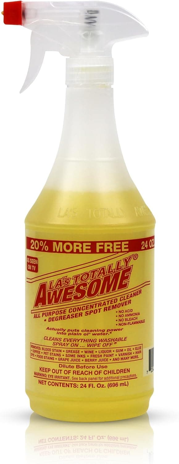 La's Totally Awesome All Purpose Cleaner Spray – 24oz (Pack of 1) Heavy Duty Multi-Surface Degreaser & Stain Remover – Ready-to-Use Cleaning Spray for Kitchen, Bathroom, Floors, Auto & More - image 1 of 1