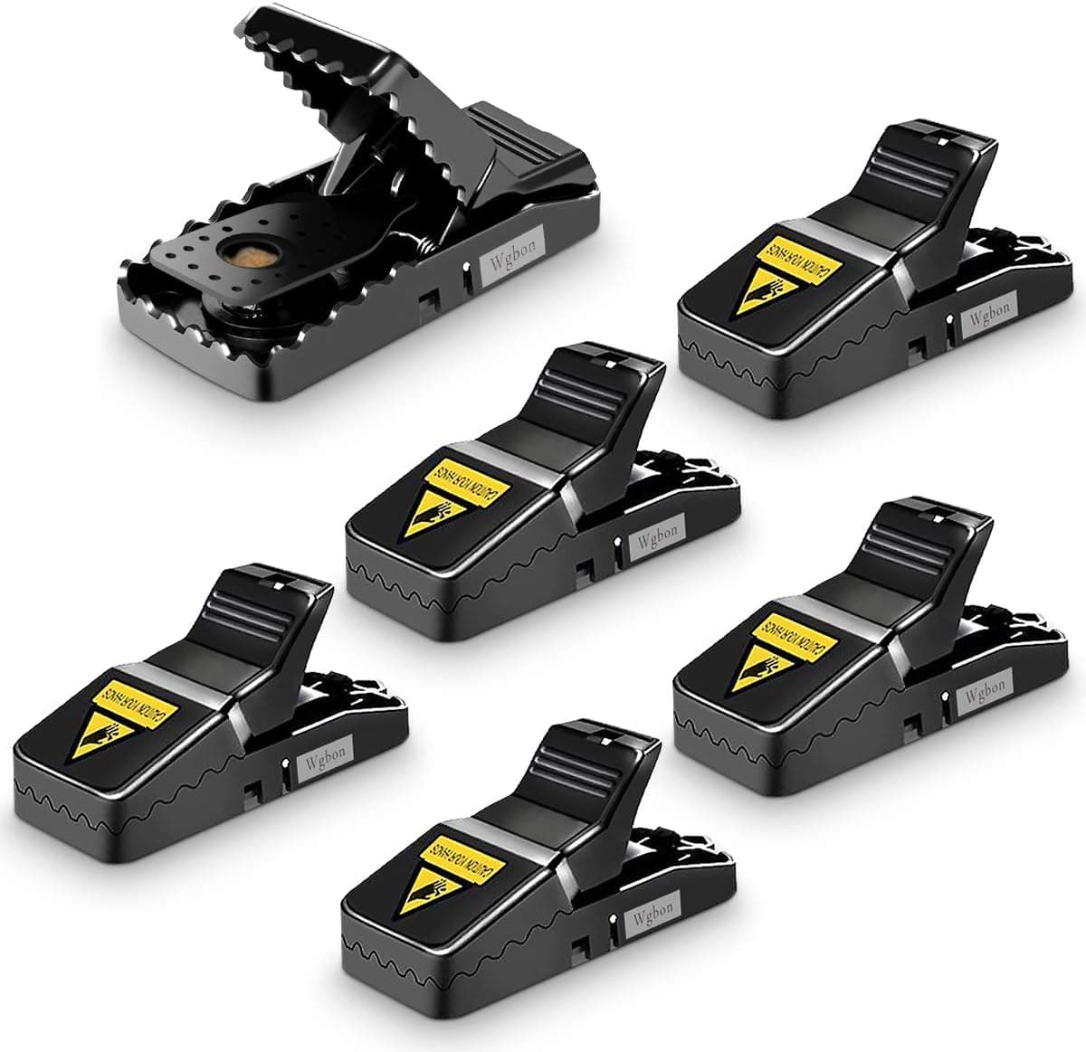 Mouse Trap, Mice Traps That Work Best Snap Traps for Small Mice and Mouse Outdoor Indoor Quick Kill and Reusable Mouse Traps 6 Pack - image 1 of 1