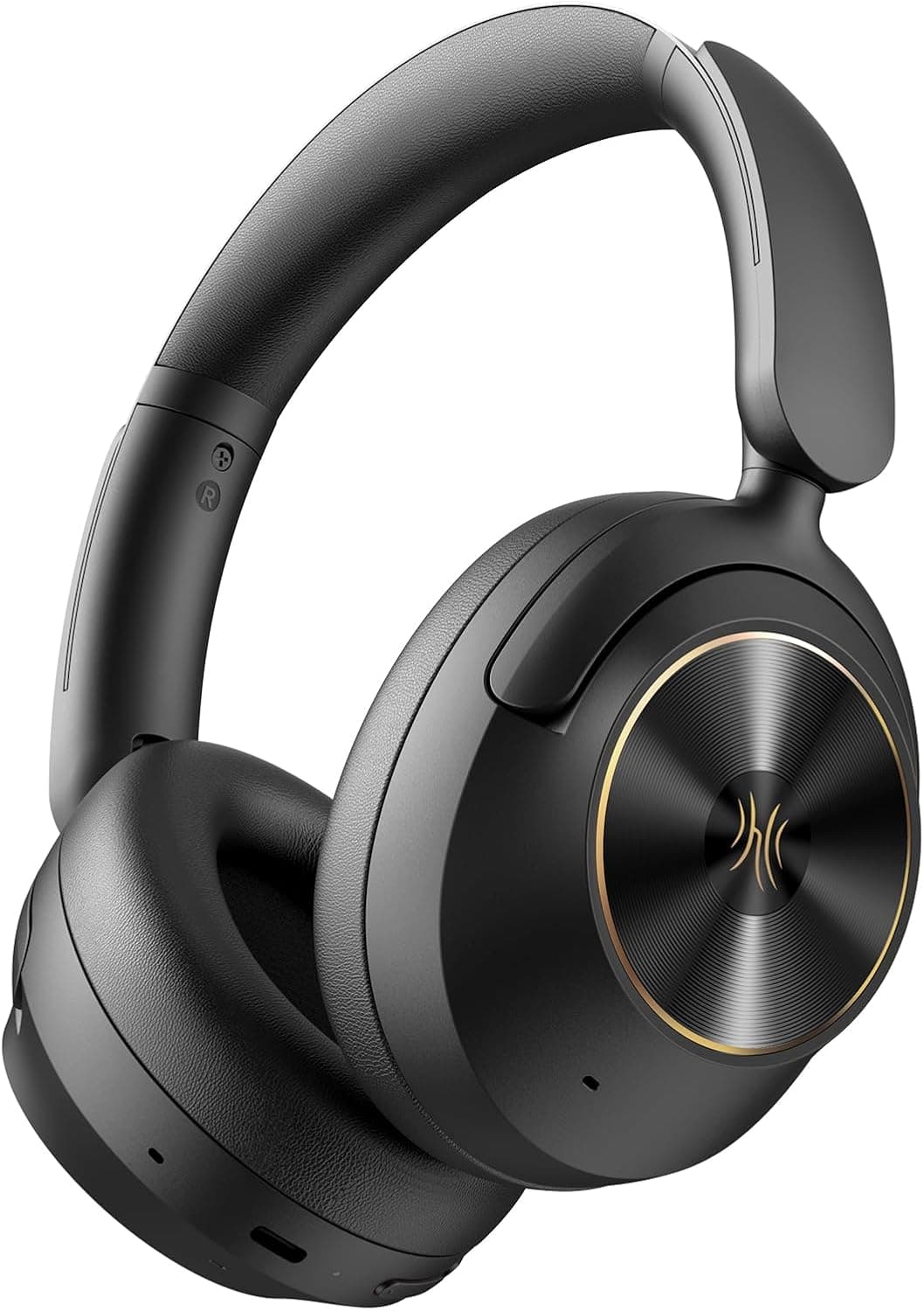OneOdio Focus A6 Hybrid Active Noise Cancelling Headphones, 75H Playtime, LDAC Hi-Res Lossless Audio, Bluetooth 6.0, Dual Mic ENC Call, Support Wired ANC via USB-C, Wireless Over Ear Headphones - image 1 of 1