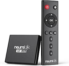 NEUMI Atom 4K Lite Digital Trigger Media Player for USB Drives and SD Cards | Plays 4K UHD video, HEVC H.265, HDMI and analog AV output, automatic playback, looping, trigger capability