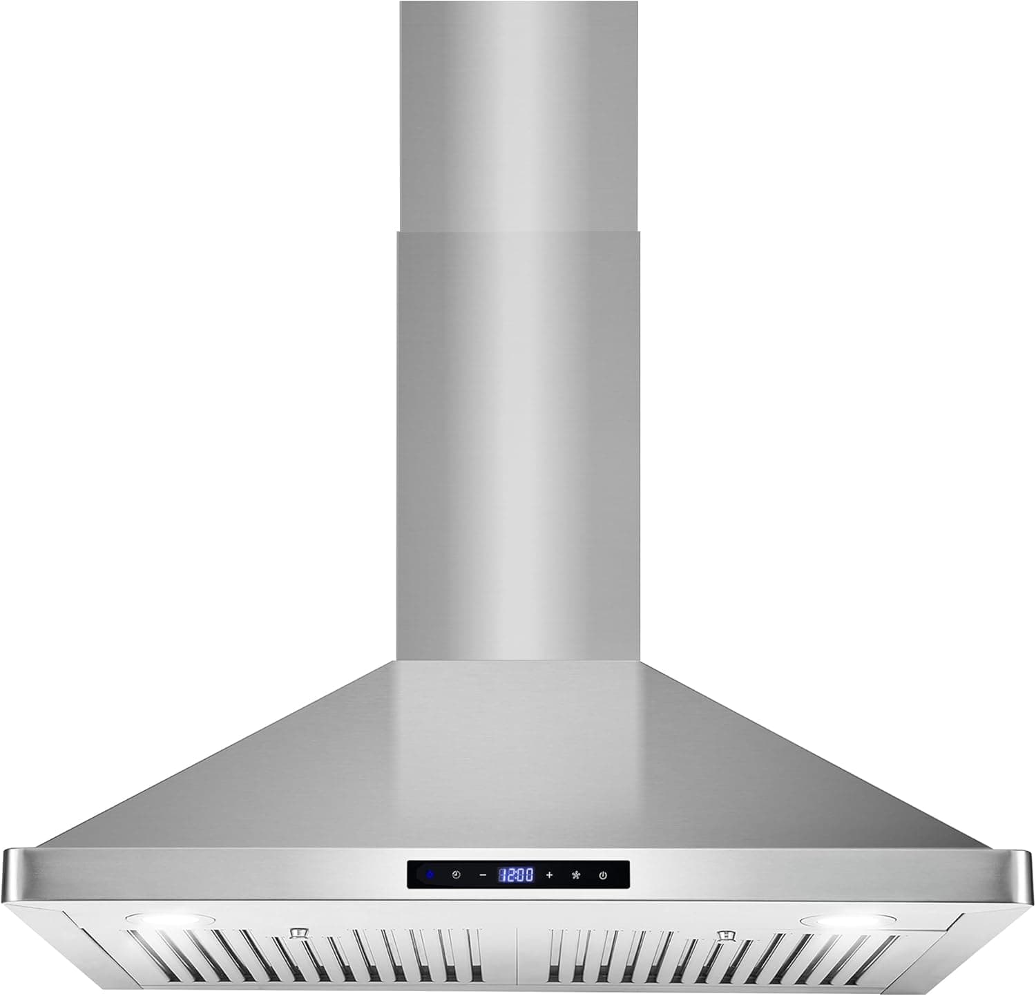 COSMO COS-63175S 30 in. Vista Collection 380 CFM Ducted Wall Mount Range Hood, Touch Controls, LED Lights, Stainless Steel - image 1 of 1