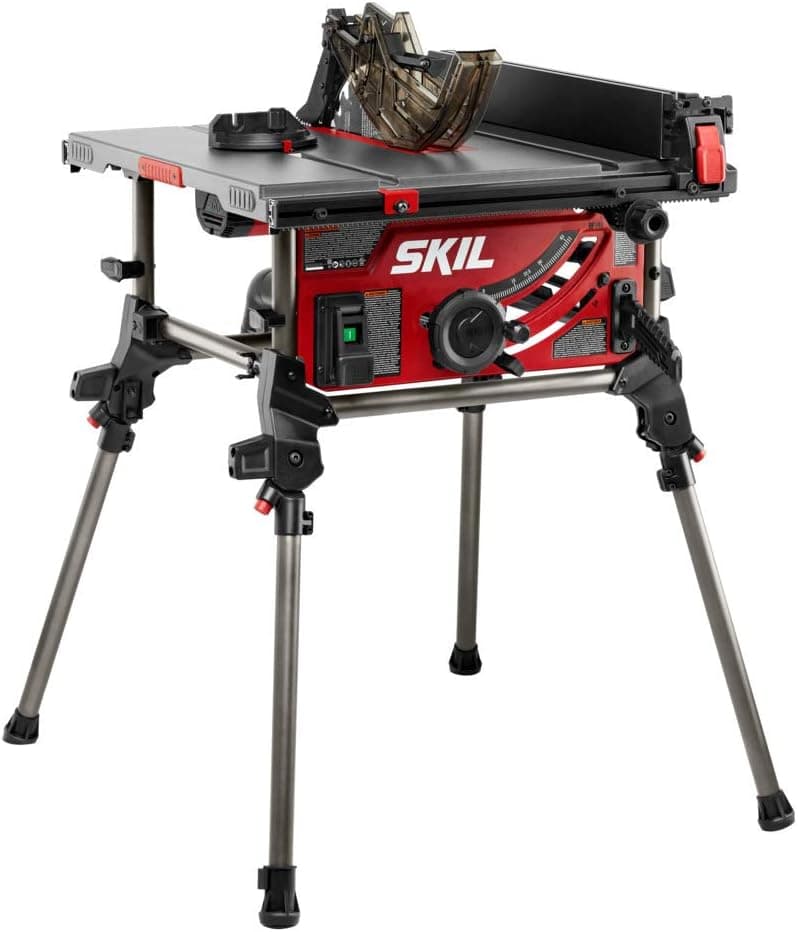 SKIL 15 Amp 10 Inch Portable Jobsite Table Saw with Folding Stand- TS6307-00 - image 1 of 1