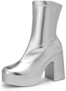 Women's Gogo Ankle Boots Platform Shoes - image 1 of 1