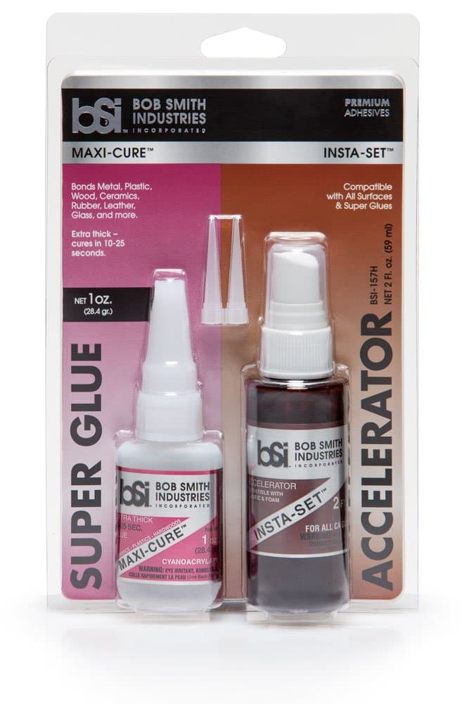 Bob Smith Industries BSI-157H Maxi Cure/Insta-Set Combo Pack (3 oz. Combined),Clear - image 1 of 1