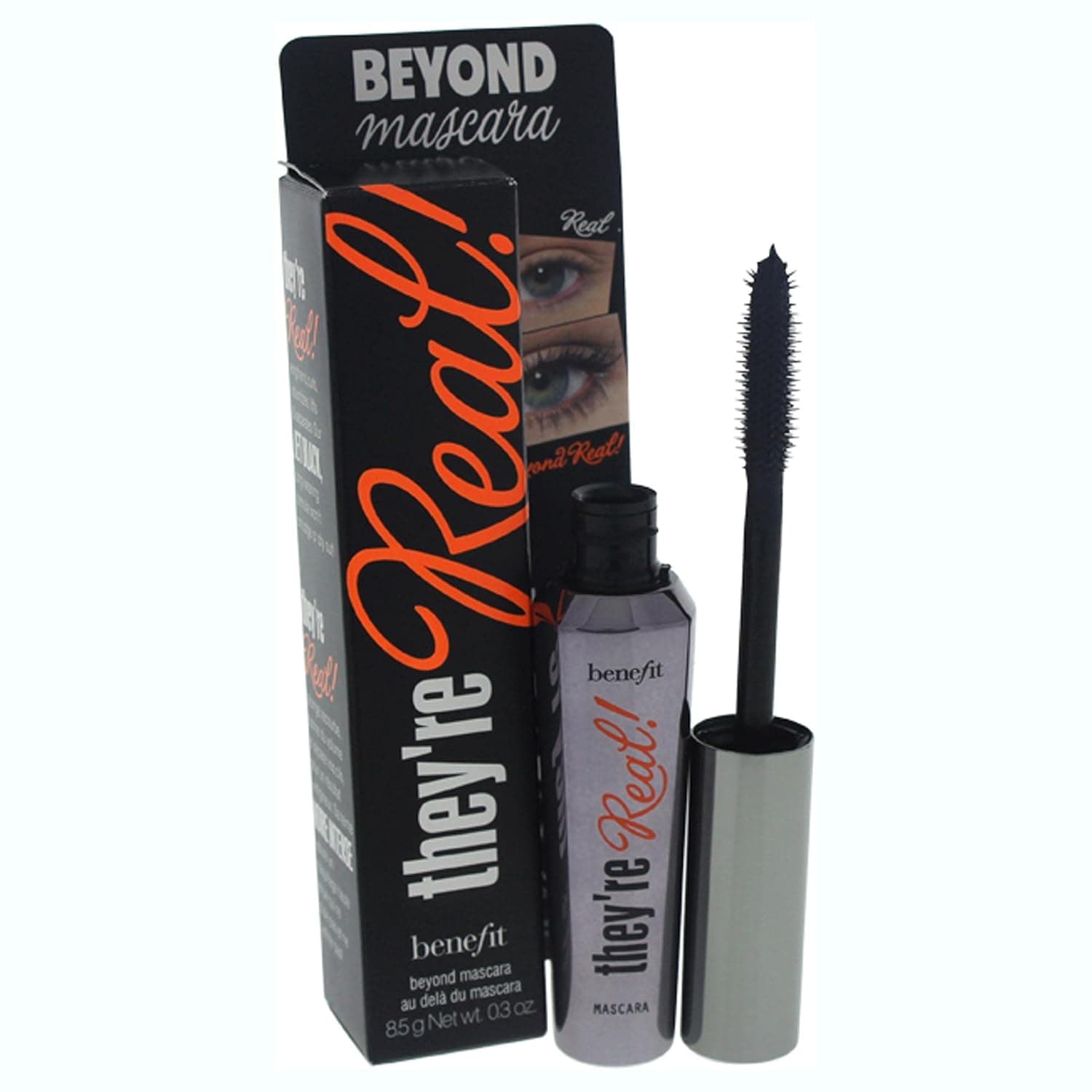 Benefit They're Real! Mascara, Beyond Black, 0.3 Ounce - image 1 of 1