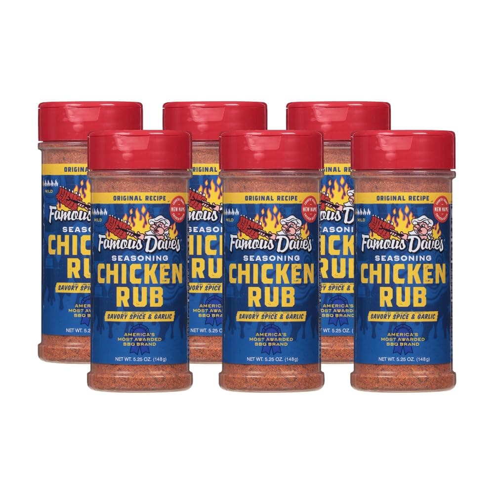 Famous Dave's - 6 pck, Chicken Rub Seasoning (31.50 oz.) - image 1 of 1