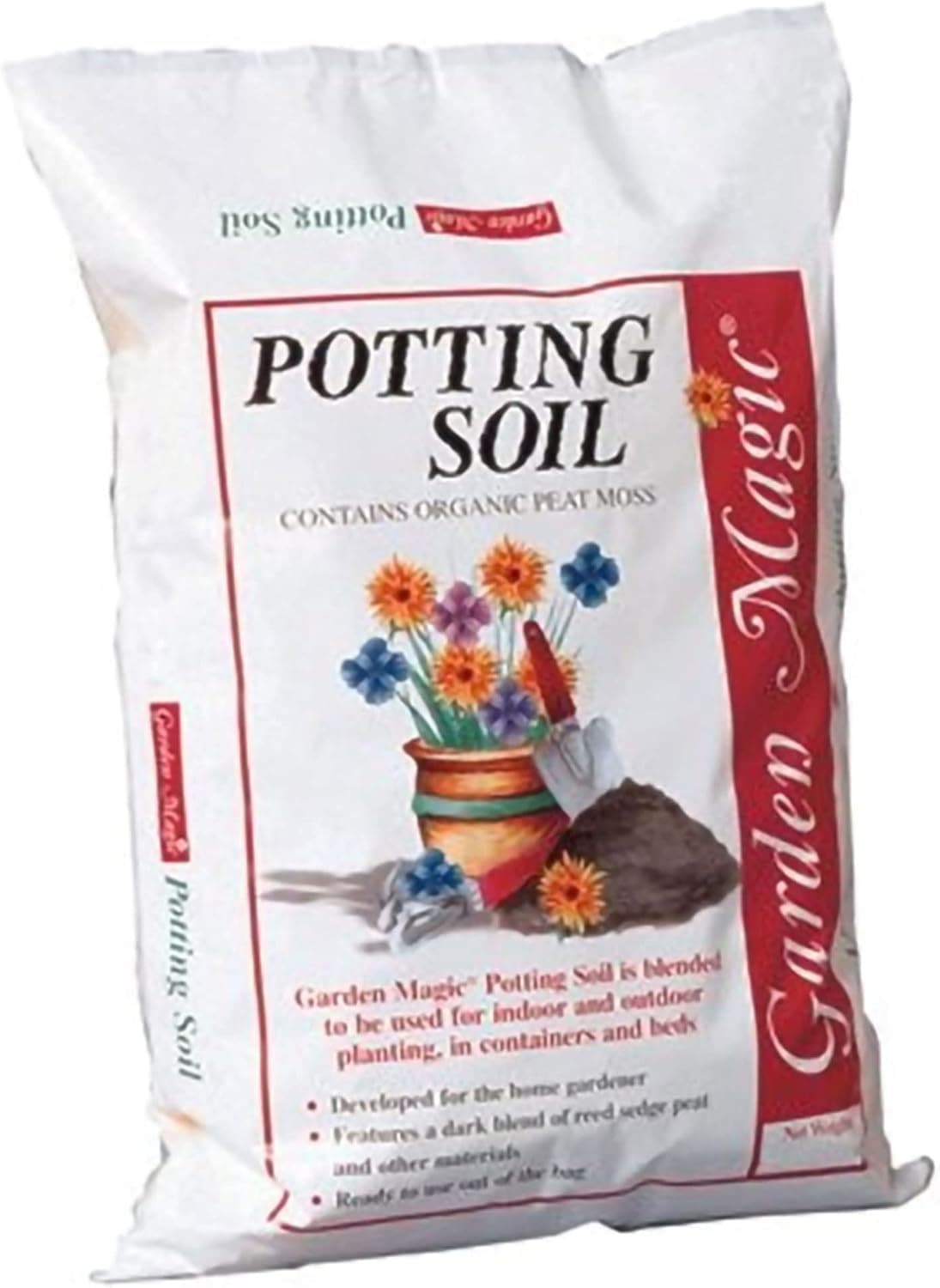 Michigan Peat 20 Pound Bag of Garden Magic General Purpose Moisture Retaining Potting Soil Mix for Indoor and Outdoor Planting - image 1 of 1