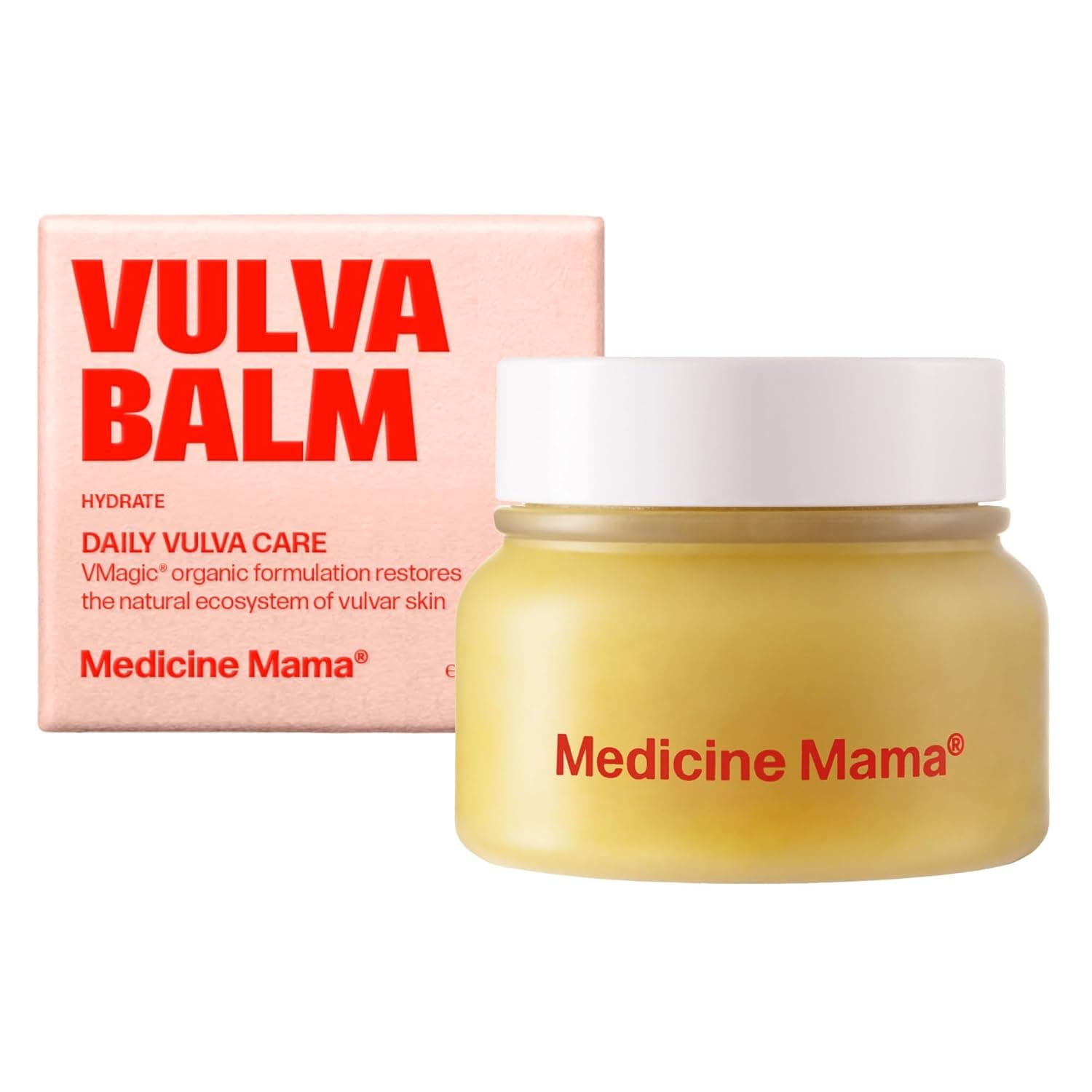VMAGIC by Medicine Mama Organic Vulva Balm – Intimate Skin Care, Menopause Support – Relieves Feminine Dryness, Itching & Irritation – Hormone Free, Vaginal Moisturizer for Women – 2 oz - image 1 of 1