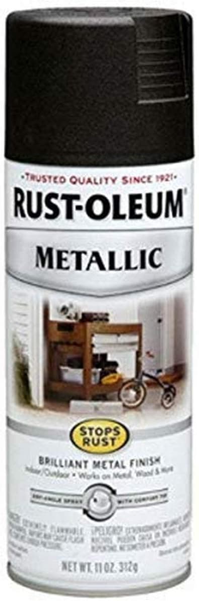 Rust-Oleum 248636 Stops Rust Metallic Spray Paint, 11 oz, Oil Rubbed Bronze - image 1 of 1