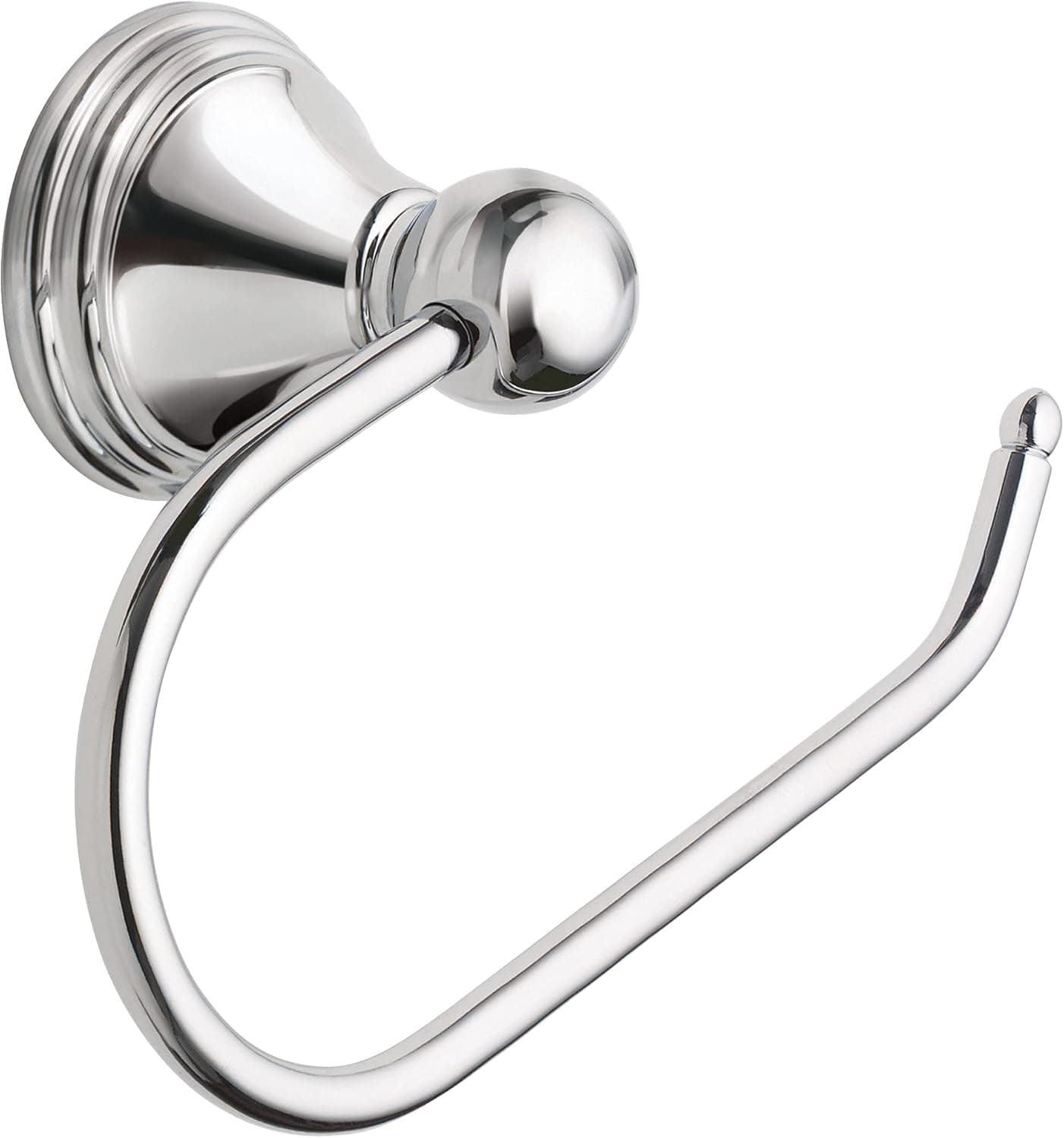 Moen Preston Collection Chrome Single Post Toilet Paper Holder, Wall Mounted Hanging Toilet Tissue Holder, DN8408CH - image 1 of 1