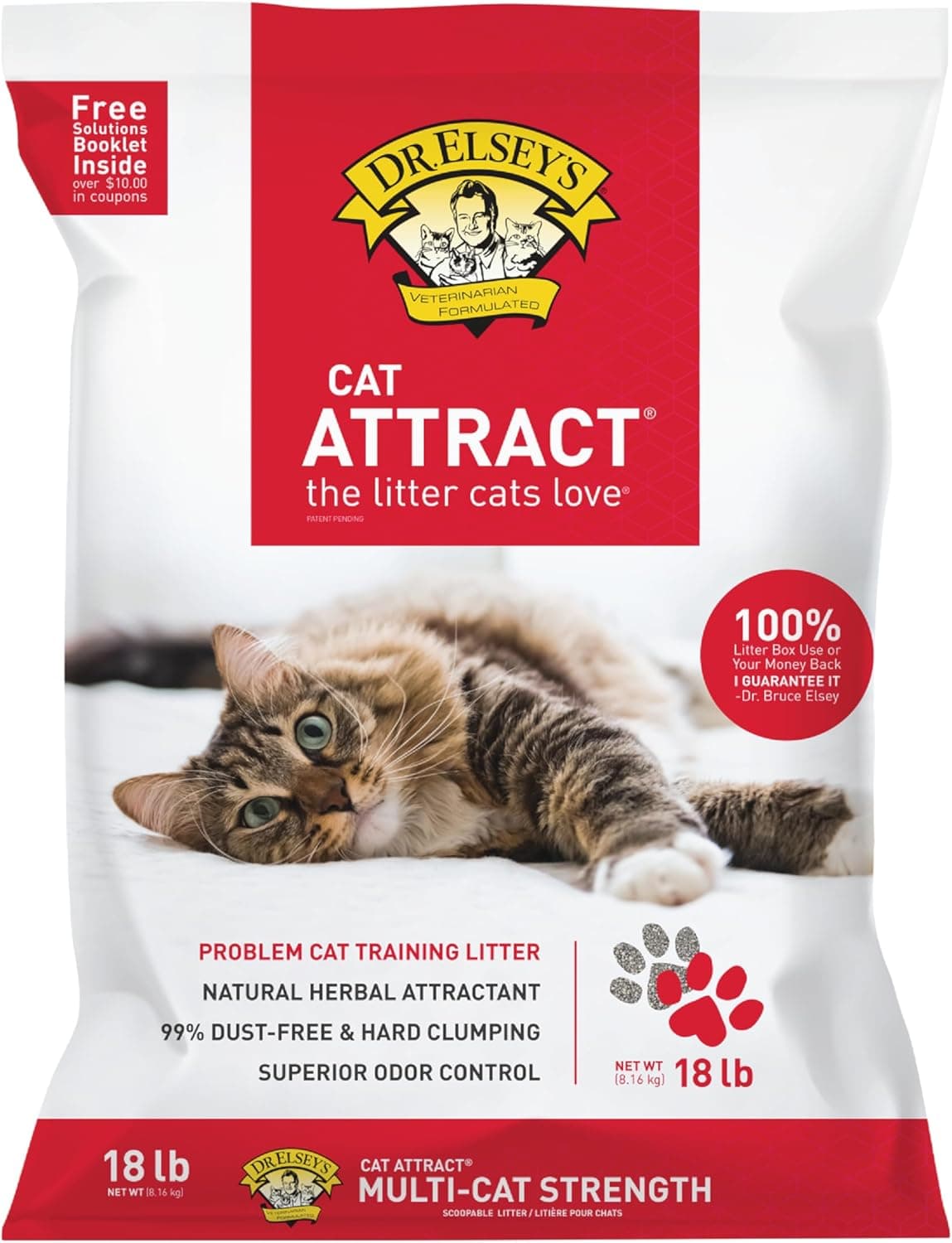 Dr. Elsey's® Cat Attract® Clumping Clay Cat Litter 18-lb. Bag - image 1 of 1