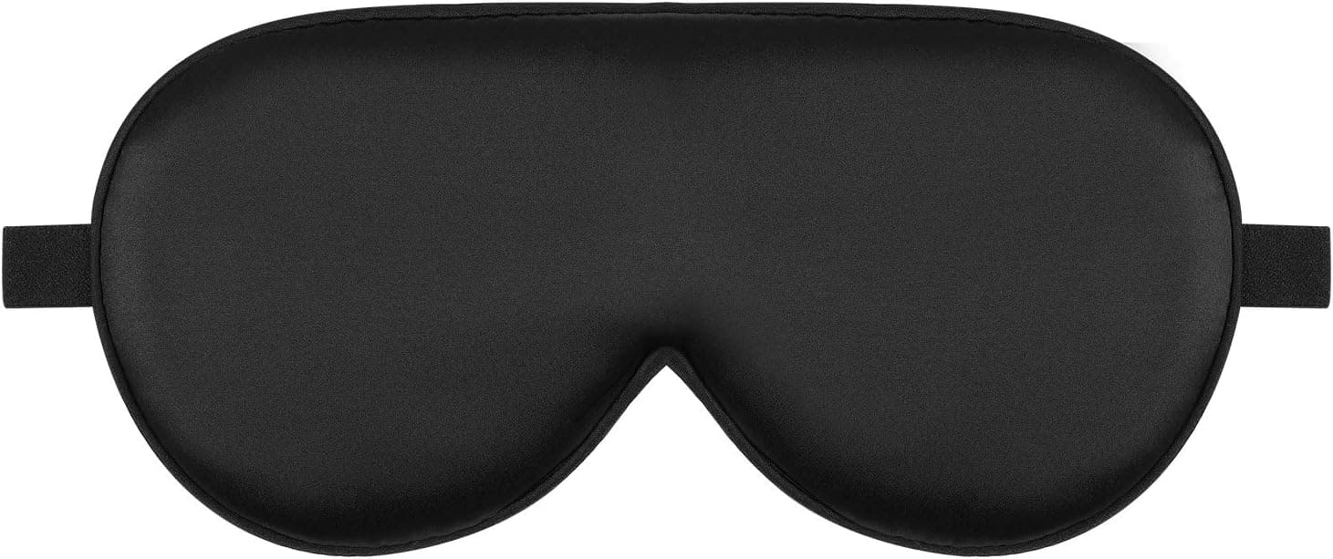 Alaska Bear Sleep Mask Silk Cover Eye Contour for Pressure-Free Sleeping, Upgrade Over Conventional Flat Satin Eye Masks, Machine Washable - image 1 of 1