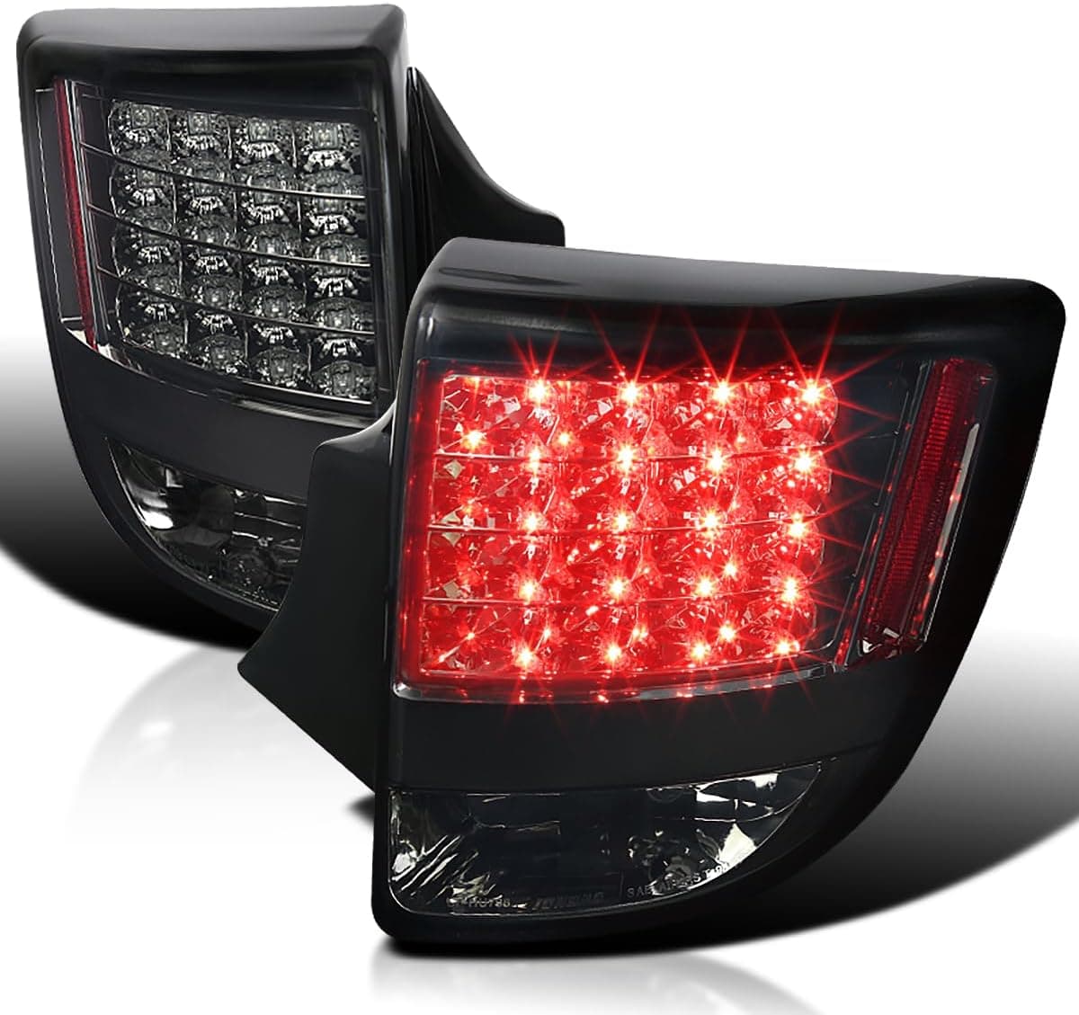 SPEC-D TUNING Smoke Lens LED Tail Lights Compatible with 2000-2005 Toyota Celica, Left + Right Pair Assembly - image 1 of 1
