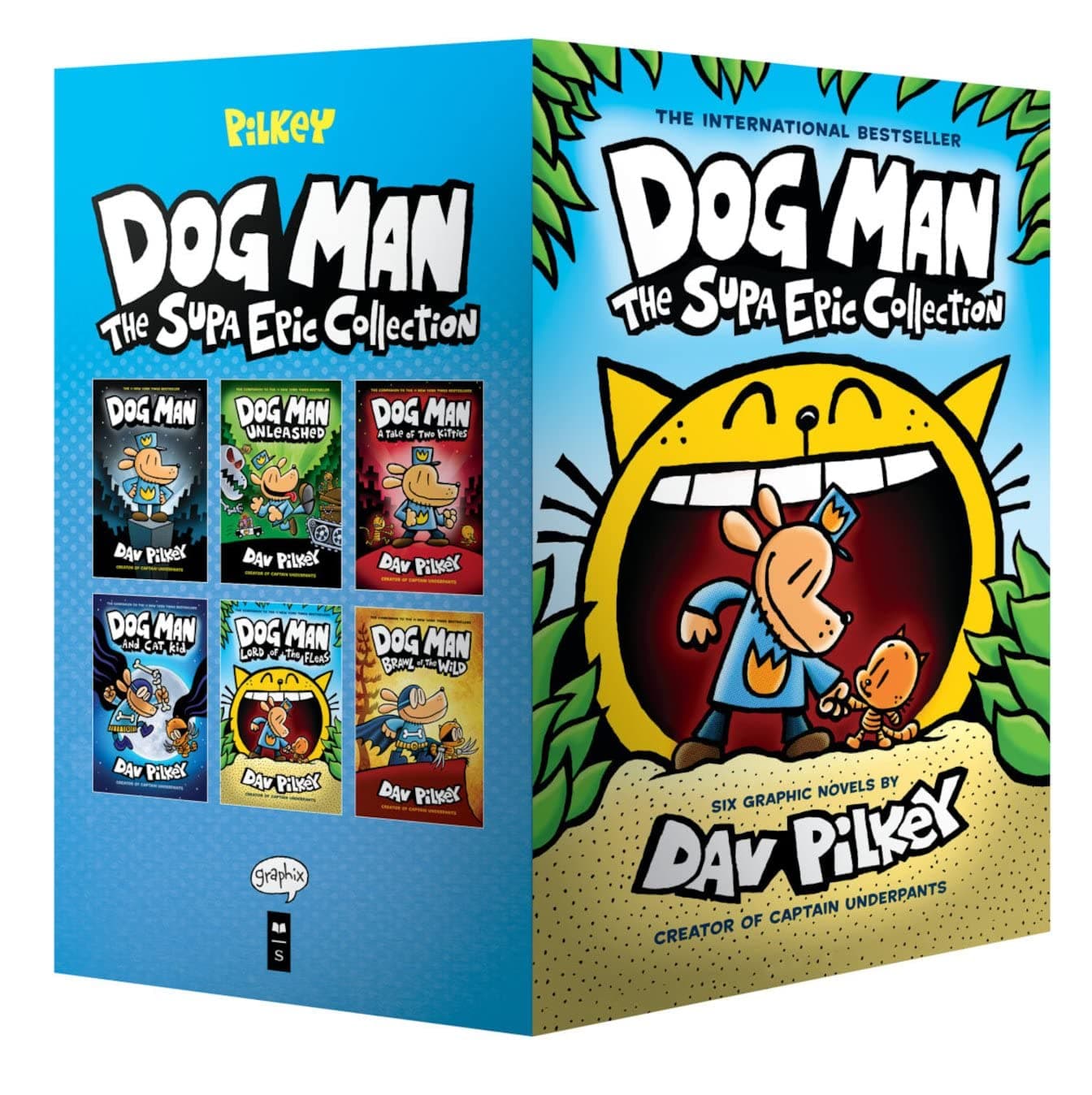 Dog Man: The Supa Epic Collection: From the Creator of Captain Underpants (Dog Man #1-6 Box Set) - image 1 of 1