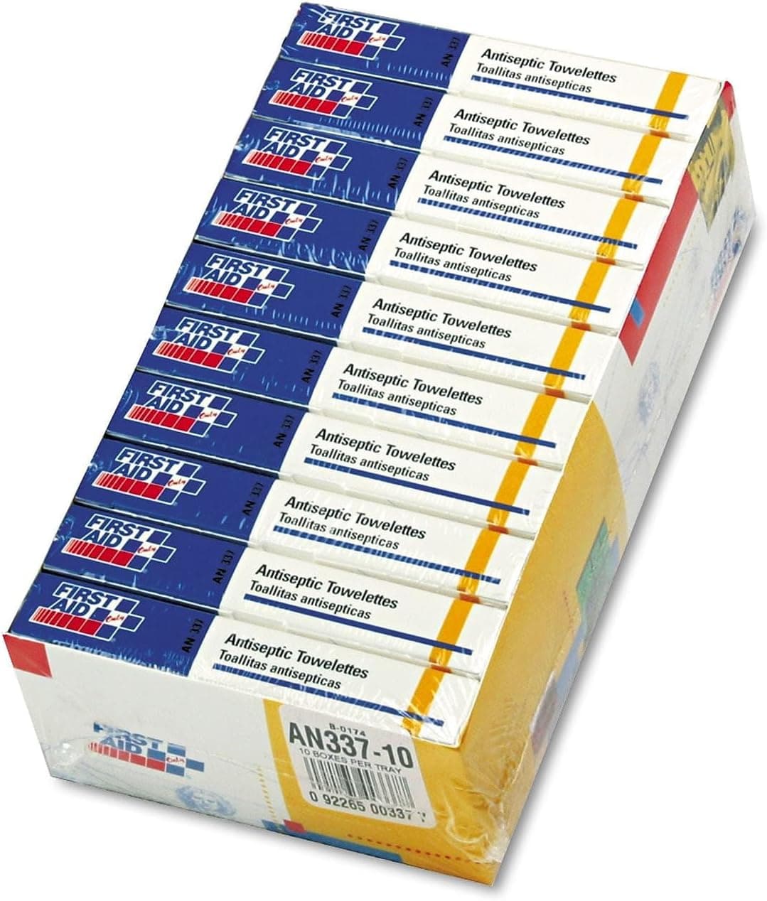 First Aid Only Antiseptic Wipes Refill for ANSI-Compliant First Aid Kits, 100-Pieces (AN-337)