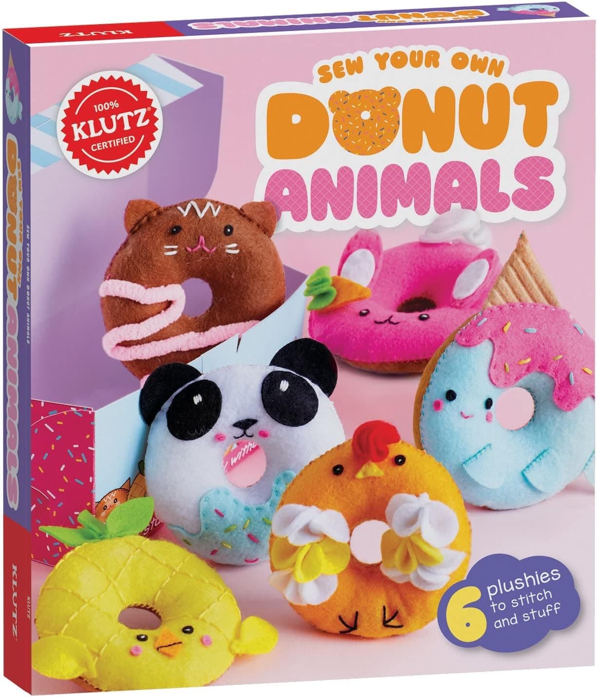 Klutz Sew Your Own Donut Animals Craft Kit, Brown/a - image 1 of 1