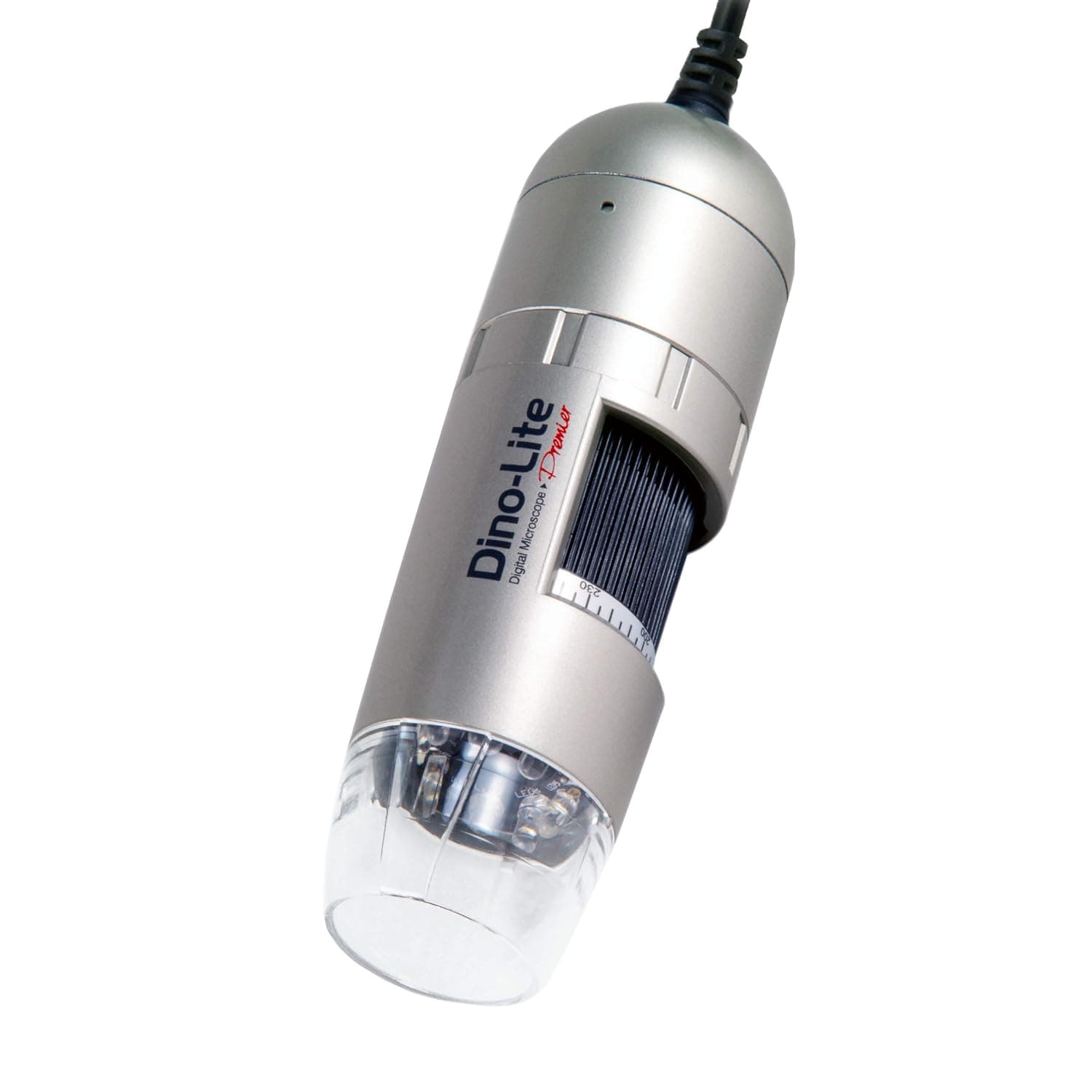 Dino-Lite USB Digital Microscope AM3111-0.3MP, 20x - 50x, 200x Optical Magnification, 8 LEDs, Windows/Mac Software Included - image 1 of 1