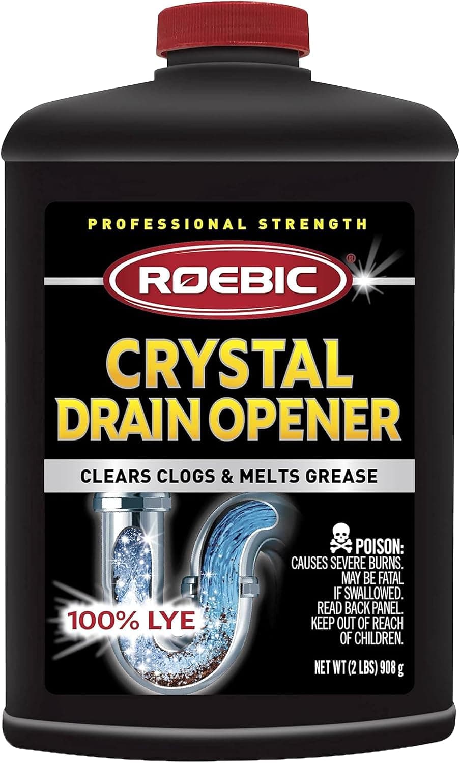 Roebic HD-CRY-DO-6 2-Pound Heavy Duty Crystal Drain Opener - image 1 of 1