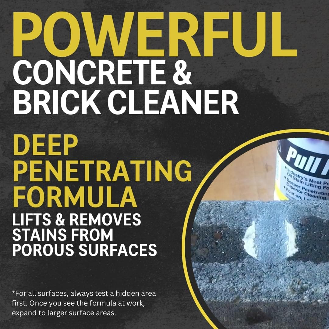 CHOMP! Concrete Oil Stain Remover: Pull It Out Removes and Cleans Oils, Greases from Garage Floors & Driveways 32 Fl Oz - image 1 of 1