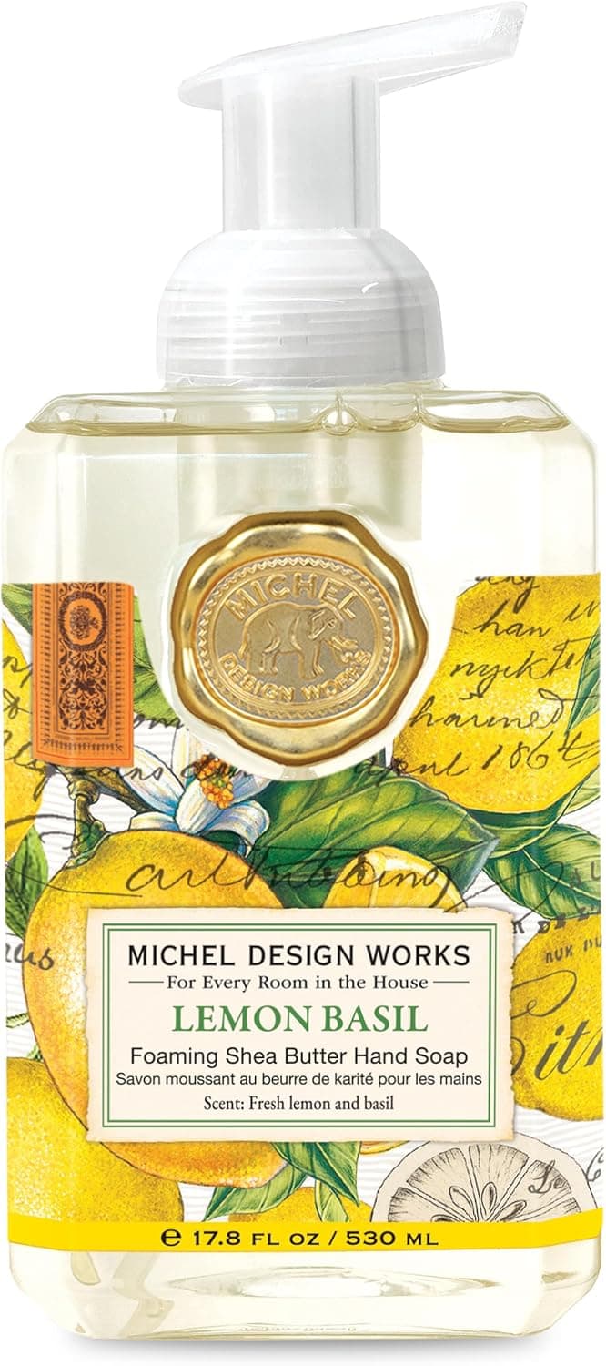 Michel Design Works Foaming Hand Soap, Lemon Basil - image 1 of 1