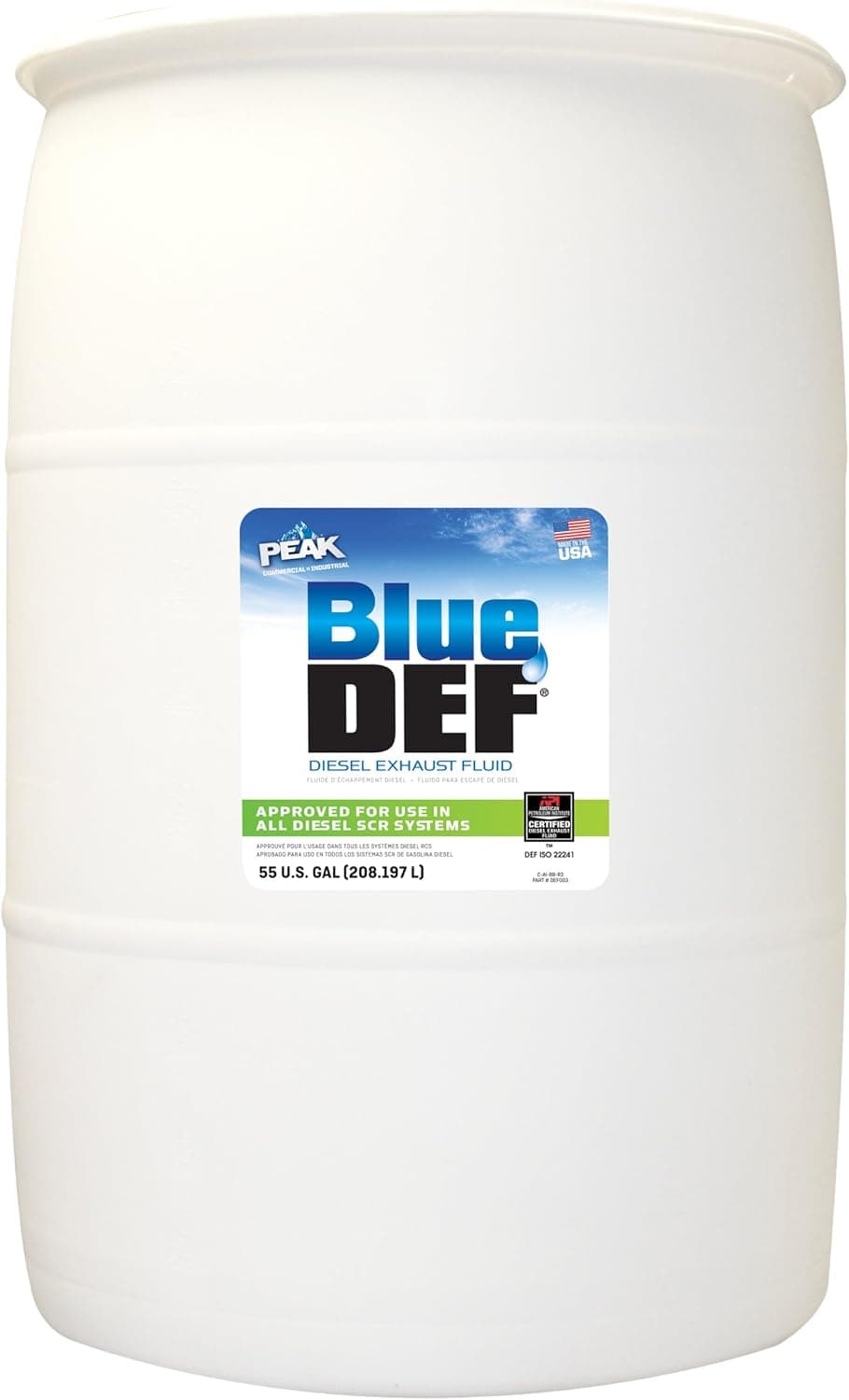 BlueDEF DEF001 Diesel Exhaust Fluid - 55 Gallon Drum - image 1 of 1