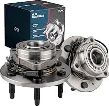 KAX 515096 Pair Front Wheel Bearing Hub Assembly fit for Chevy Tahoe | for 2007-2013 Chevy Tahoe,for 2008-2013 Chevy Silverado 1500,for 2007-2013 GMC Sierra 1500,6 Lug w/ABS