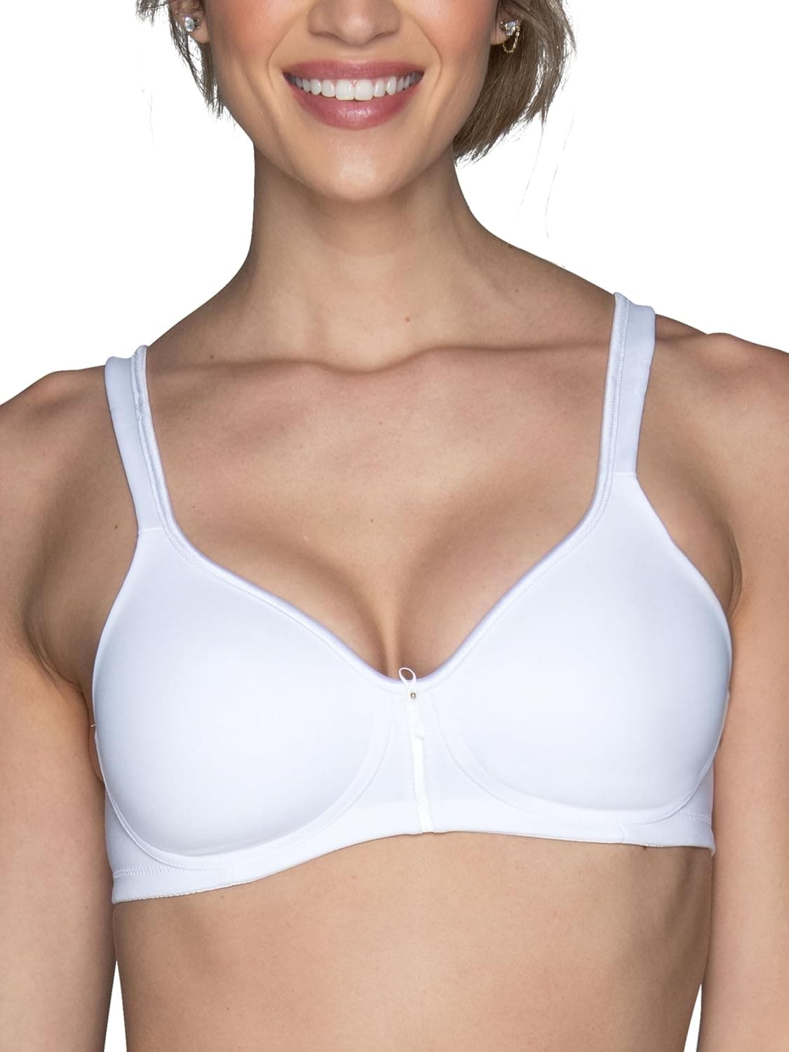 Vanity Fair Women's Bra with 2-Way Convertible Straps, Body Caress Full Coverage, Lightly Lined Cups up to DD - image 1 of 1