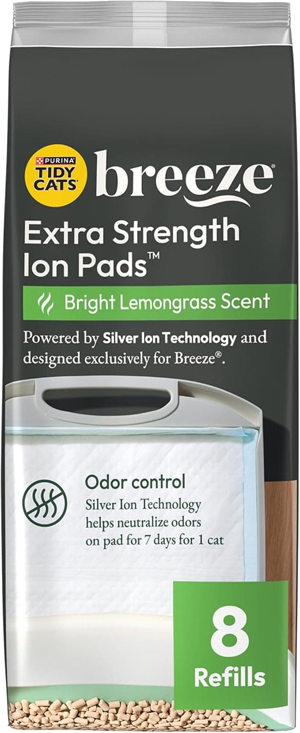 Purina Tidy Cats Cat Litter Breeze Pads Refill Pack Multi Cat Litter Pads - 8 ct. Bag - image 1 of 1