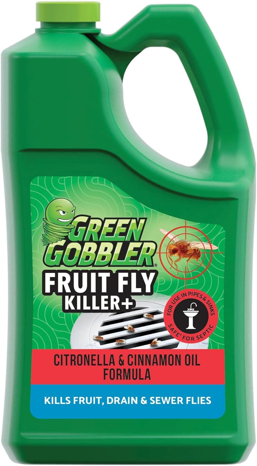Green Gobbler Fruit Fly Goodbye Gel Drain Treatment | Killer Flies & Eliminator (1 Gallon) - image 1 of 1